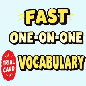 Rapid One-on-One Vocabulary Memorization (Trial Version)