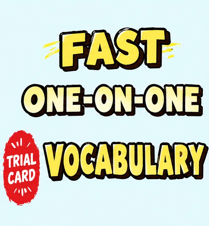 Rapid One-on-One Vocabulary Memorization (Trial Version)